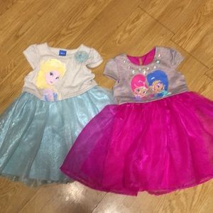 Bundle of toddler spring dresses